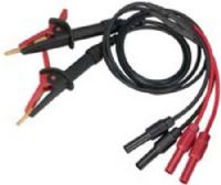 Extech 380565 Test Leads with Kelvin Clips for 380580 Battery Powered Milliohm Meter, UPC 793950385654 (380-565 380 565) 