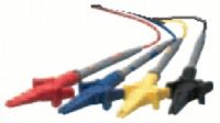 Extech 382000 Voltage Test Leads with Alligator Clips (4 leads) for 382095 & 382096 1000A 3-Phase Power Harmonics Analyzers, UPC 793950820001 (382-000 382 000) 