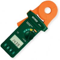 Extech 382357 Clamp-On Ground Resistance Tester; Ground resistance measurements down to 0.025 Ohms  with 0.002 Ohms  maximum resolution; True RMS AC Leakage current range of 0.2mA to 30A with 1.000mA maximum resolution; Programmable Datalogging with 116 data points; UPC 793950383575 (382-357 382 357) 