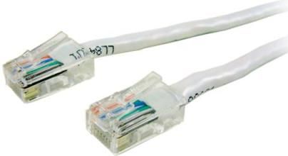 APC American Power Conversion 3827WH-7 CAT 5 UTP 568B Patch Cable, White, RJ45 Male To RJ45 Male, 4 Pair, 24 AWG, Stranded, PVC, 7 feet (2.13 meters) Cord Length, UPC 788597026398 (3827WH7 3827WH 7 3827-WH7)