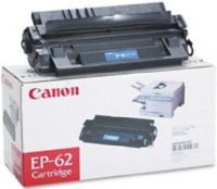 Canon 3842A002AA model EP-62 Black Laser Toner Cartridge, Laser Print Technology, Black Print Color, 10000 Page at 5 % Coverage Print Yield, For use with Canon imageCLASS 2220, 2200 and 2210, New Genuine Original OEM Canon (3842A002AA 3842 A002AA 3842-A002AA EP-62 EP 62 EP62)