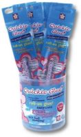 Quickie Glue 38481 Pen Cup Display, Glue in a ball-point barrel, A permanent or temporary bond is possible in a generous 0.7mm line, Shake-free and squeeze-free, 24 Glue pens, Dimensions 3.25" x 3.25" x 9", Weight 1 lbs, UPC 053482848165 (QUICKIEGLUE38481 QUICKIE GLUE 38481 S38481D) 