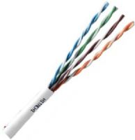 HCM Hitachi Cable Manchester 39419-8-WH-2 CAT 5e Plenum, 4 Pair, White, 1000 foot (305m) Reelex, RoHS compliant, Tested from 1 to 400 MHz, Component compliant to TIA Category 5e cable requirements, Primary Insulation FEP (394198WH2 39419-8-WH 39419-8 394198 39419) 