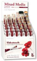 Princeton 3950AC36D Velvetouch, Synthetic Mixed Media Brush Display Assortment (Counter); Luxe-blend synthetics for the best performance; Includes Velvetouch handles for ultimate comfort; The multi-filiament blend varies by brush style for maximum performance and excellent color-holding capacity; Precision tapering for fine point and spring; UPC PRINCETON3950AC36D (PRINCETON3950AC36D PRINCETON 3950AC36D 3950 AC36D 3950AC 36D 3950AC36 D PRINCETON-3950AC36D 3950-AC36D 3950AC-36D 3950AC36-D) 