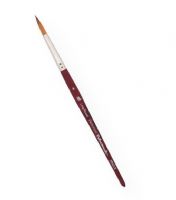 Princeton 3950LR6 Velvetouch Synthetic Mixed Media Long Round 6 Brush; Luxe-blend synthetics for the best performance; Includes Velvetouch handles for ultimate comfort; The multi-filiament blend varies by brush style for maximum performance and excellent color-holding capacity; Precision tapering for fine point and spring; Nickel-plated brass ferule; For oil, acrylic, and watercolor paints; Long Round 6 Brush; UPC 757063395375 (PRINCETON3950LR6 PRINCETON-3950LR6 VELVETOUCH-3950LR6 ARTWORK) 