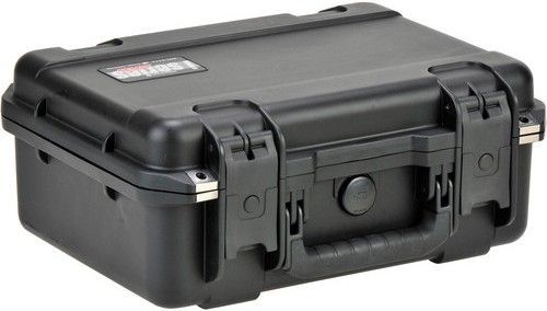 SKB 3i-1510-6B-D iSeries 1510-6 Waterproof Utility Case - with Dividers/Organizers, Top Handle Carry/Transport Options, Latch Closure Type, Polypropylene Materials, Interior Contents Dividers/Organizers, 0.5 ft Interior Contents, Continuous molded-in hinge, 16