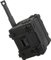 SKB 3R1919-14B-CW Roto Military Standard Waterproof Case 14" Deep - With Cubed Foam, ATA rated, Built-in wheels, Built-in pull handle, Latch Closure Type, Polyethylene Materials, Interior Contents Cube/Diced Foam, 3 ft³ Interior Cubic Volume, 19" L x 19" W x 14.5" D Interior Dimensions, Side Handle, Telescoping Handle, Wheels Carry/Transport Options, Resistant to impact damage, UPC 789270191914, Black Finish (3R191914BCW 3R1919-14B-CW 3R1919 14B CW) 