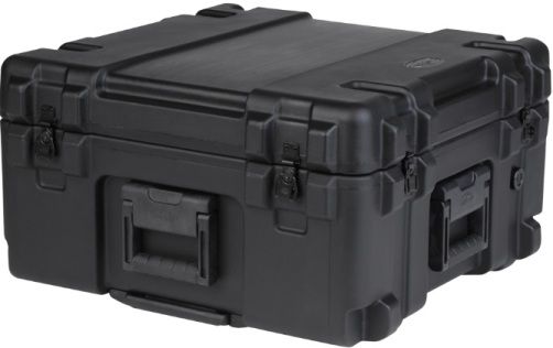 SKB 3R2222-12B-EW Roto-molded Mil-Standard Utility Case with Wheels - Empty, Latch Closure Type, Polythylene Materials, Interior Contents None, 22
