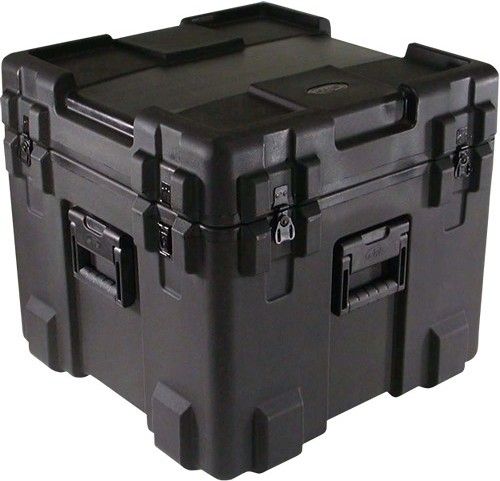 SKB 3R2222-20B-E Roto-Molded Mil-Standard Utility Case with Empty Interior, Latch Closure Type, Polythylene Materials, Side Handle Carry/Transport Options, Interior Contents None, 22