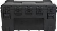 SKB 3R5030-24B-E Roto-Molded Mil-Standard Utility Case with Empty Interior, Latch Closure Type, Polythylene Materials, Side Handle Carry/Transport Options, Interior Contents None, 50" L x 30" W x 24" D Interior Dimensions, Roto-molded for strength and durability, Spring loaded rubber over molded handles, LLPDE shell for maximum impact resistance, UPC 789270503014, Black Finish (3R503024BE 3R5030-24B-E 3R5030 24B E) 