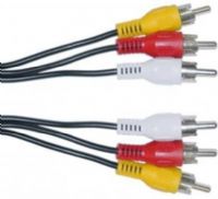 Boxlight 3RCA-025 Premium Grade 3 RCA Cable, 25' Lenght Cord (3RCA025 3RCA 025) 
