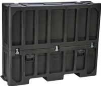 SKB 3SKB-4250 Rotationally Molded Polyethylene Case with Foam Pad for 42-50" Flat LCD Screen, 10.13" Lid, 24.13" Base, Holds screens in desirable upright position, Corner wheels for tilting and easy transport, One cushioned rubber over-molded tow handle, Built-in tilt back wheels for convenient mobility, Accommodates LCD and flat screens from 42" to 50" in Length, Two cushioned rubber over-molded lifting handles one each side, UPC 789270425002 (3SKB-4250 3SKB 4250 3SKB4250) 