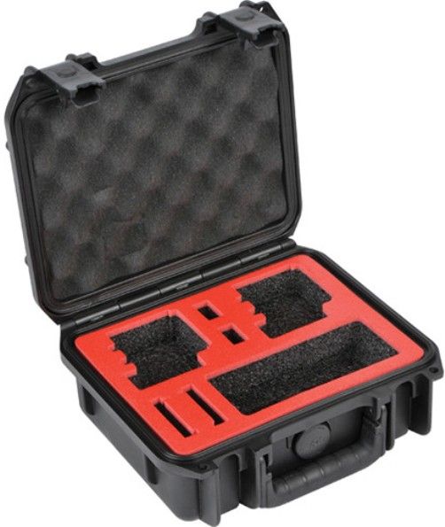 SKB 3i-0907-4GP2 iSeries 0907-4 Waterproof Double GoPro Case, Holds Two GoPros & Accessories, Polypropylene Copolymer Resin Exterior, Custom-Cut Foam Interior, Accessory Compartment, Battery and BacPac Slots, Automatic Pressure Equalization Value, Trigger-Release Latch System, Rubber Cushioned Grip Handle, Locking loops for customer supplied lock, UPC 789270996878 (3I-0907-4GP2 3I 0907 4GP2 3I09074GP2)