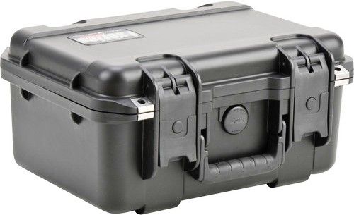SKB 3i-1309-6B-C iSeries 1309-6 Waterproof Case with Cubed Foam, Top Handle Carry/Transport Options, Latch Closure Type, Polypropylene Materials, Cube/Diced Foam Interior Contents, 5