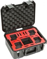 SKB 3i-1309-6GP4 iSeries Waterproof Dual Layer Case for 4 GoPro Cameras, 2 Layers Number of Layers, 1.5" Lid Depth, 5" Base Depth, 13" x 9.5" x 6.5" Interior Dimensions, Molded-in hinges, Resistant to corrosion and impact damage, Rubber over-molded cushion grip handle, Locking loops for customer supplied lock, Patented mini trigger release" latch system, Ultra high-strength polypropylene copolymer resin, UPC 789270996991 (3I-1309-6GP4 3I 1309 6GP4 3I13096GP4) 