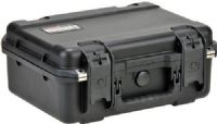 SKB 3i-1510-6B-C iSeries 1510-6 Waterproof Utility Case - with Cubed Foam, Top Handle Carry/Transport Options, Latch Closure Type, Polypropylene Materials, Cube/Diced Foam Interior Contents, 4.25" Base Depth, 1.75" Lid Depth, IP67 IP Rating, Continuous molded-in hinge, 15" L x 10" W x 6" D Interior Dimensions, Rubber over-molded cushion grip handle, Patented "trigger release" latch system, UPC 789270992375, Black Finish (3I15106BC 3I-1510-6B-C 3I 1510 6B C) 