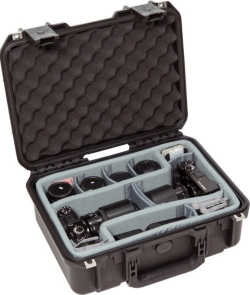 SKB 3i-1510-6DT iSeries 1510-6 Case with Think Tank-Designed Photo Dividers & Lid Foam, 15