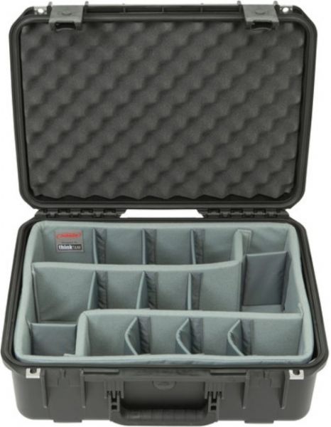 SKB 3i-1813-7DT iSeries 1813-7 Case with Think Tank Photo Dividers & Lid Foam, 19.8