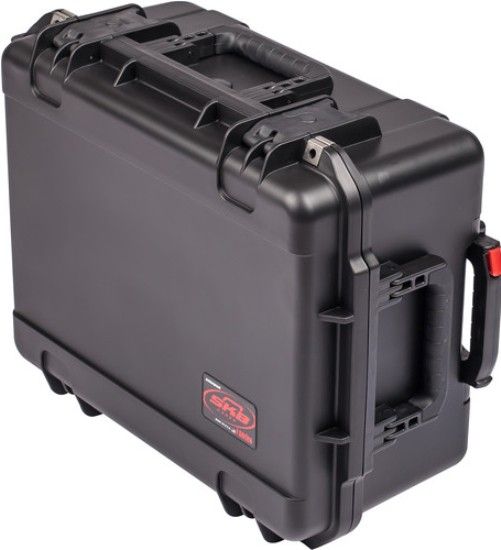 SKB 3i-1914-8B-E Injection Molded Waterproof Case - Empty, Latch Closure Type, Polypropylene Materials, None Interior Contents, 1.3 ft Interior Cubic Volume, Top Handle, Side Handle, Telescoping Handle, Side Handle, Telescoping Handle Carry/Transport Options, 19
