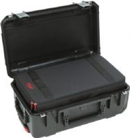 SKB 3i-2011-7DZ iSeries 2011-7 Case with Think Tank Removable Zippered Divider Interior, 21.9 x 14.0 x 9.0" Exterior Dimensions, 20.4 x 11.4 x 7.5" Interior Dimensions, Watertight, Dustproof Molded Outer Shell, Padded Insert & Touch-Fastening Dividers, Holds 2 Cameras, up to 7 Lenses & More, Latch Closure & Metal Locking Loops, Automatic Equalization Valve, Zippered Insert & Shoulder Strap, Top Handle & Trolley Handle with Wheels, UPC 789270999060 (3I-2011-7DZ 3I 2011 7DZ 3I20117DZ) 