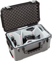 SKB 3i-2213-12DT iSeries 2213-12 Case with Think Tank Video Dividers & Lid Foam, 2 Patented trigger latches, 2 Metal reinforced locking loops, 10" deep Nylex-wrapped closed cell form fitted foam liner, 4 Nylex-wrapped heavy duty hinged dividers, 6 Nylex-wrapped closed cell foam pads, 1 Nylex-wrapped heavy duty divider, Pull handle & wheels, Heavy duty hook-and-loop tabs, High contrast grey interior, UPC 789270999107 (3I-2213-12DT 3I 2213 12DT 3I221312DT) 