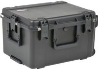 SKB 3i-2217-12BC iSeries 2217-12 Waterproof Utility Case with Wheels - with cubed foam, Top Handle, Side Handle, Telescoping Handle, Wheels Carry/Transport, Latch Closure, Polypropylene Materials, Interior Contents Cube/Diced Foam, 2" Lid Depth, 10.75" Base Depth, 2.76 cu ft Interior Cu. Volume, 3.94 cu ft Exterior Cu. Volume, 173 lbs Maximum Buoyancy, 22" L x 17" W x 12.75" D Interior Dimensions, UPC 789270993112, Black Finish (3I221712BC 3I-2217-12BC 3I 2217 12BC) 