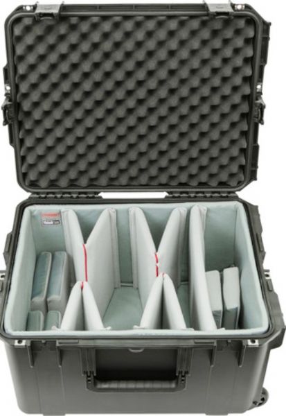 SKB 3i-2217-12DT iSeries 2217-12 Case with Think Tank Video Dividers & Lid Foam, 2