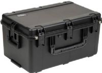 SKB 3i-2918-14BC iSeries 2918-14-BE Wheeled Waterproof Case - Cubed Foam, 11.5" Base Depth, 2.5" Lid Depth, 4.23 ft³ Interior Cubic Volume, 265 lbs Weight Capacity, IP67 IP Rating, Latch Closure, Polypropylene Materials, Interior Contents Cube/Diced Foam, 29" L x 18" W x 14" D Interior Dimensions, Side Handle, Telescoping Handle, Top Handle, Wheels Carry/Transport Options, UPC 789270291829, Black Finish (3I291814BC 3I-2918-14BC 3I 2918 14BC) 