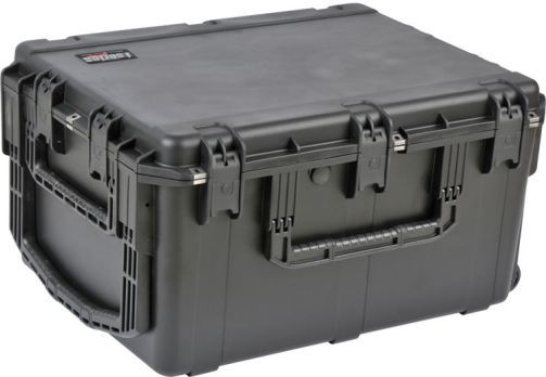SKB 3i-2922-16BC iSeries Pro Audio Waterproof Utility Case - Cubed Foam, Latch Closure, Polypropylene Materials, Interior Contents Cube/Diced Foam, IP67 IP Rating, Molded-in hinges, Wheels Carry/Transport Options, Trigger-release locking-latch system, 29