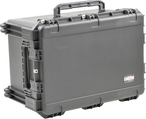 SKB 3i-3021-18BC iSeries 3021-18 Waterproof Utility Case - with Cubed Foam, Molded-in hinges, Latch Closure, Polypropylene Materials, Interior Contents Cube/Diced Foam, 16
