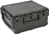 SKB 3i-3026-15BC iSeries 3026-15 Waterproof Utility Case - with Cubed Foam, Latch Closure Type, Polypropylene Materials, Interior Contents Cube/Diced Foam, Molded-in hinges, 13.5" Base Depth, 2" Lid Depth, 7.2 ft³ Interior Cubic Volume, 30.8" L x 26" W x 15.5" D Interior Dimensions, Resistant to corrosion and impact damage, Ultra high-strength polypropylene copolymer resin, UPC 789270995765, Black Finish (3I-3026-15BC 3I 3026 15BC 3I302615BC) 