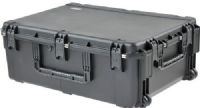 SKB 3i-3424-12BE iSeries Pro Audio Waterproof Utility Case - Empty, Molded-in hinges, Latch Closure Type, Polypropylene Materials, Interior Contents None, 2" Lid Depth, 10.75" Base Depth, IP67 IP Rating, Wheels Carry/Transport Options, 34.5" L x 24.5" W x 12.75" D Interior Dimensions, Trigger-release locking-latch system, Resistant to corrosion and impact damage, UPC 789270996946, Black Finish (3I342412BE 3I-3424-12BE 3I 3424 12BE) 