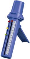 Mabis 40-900-000 Peak Flow Meter, Monitors asthma by measuring lung performance at home, Non-slip zone markers, Built-in handle, Pocket size design, Single patient use, Suitable for children and adults, No prescription required, Record the highest reading achieved twice a day, See how the peak flow varies from day-to-day, Share chart with doctor for better asthma management (40-900-000 40900000 40900-000 40-900000 40 900 000) 