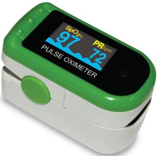 Mabis 40-801-000 Deluxe Pulse Oximeter, Small and lightweight, Dual color OLED display, 6 display modes, Display SpO2, PR, Pulse bar and Plethysmogram, Low power consumption, Auto power off, Battery low indicator, Adjustable brightness, Accommodates finger sizes from pediatric to adult, Includes 2 AAA batteries, Patient Range: Adult, Pediatric, & Neonatal, Dimensions: 58 x 32 x 34mm (40-801-000 40801000 40801-000 40-801000 40 801 000)