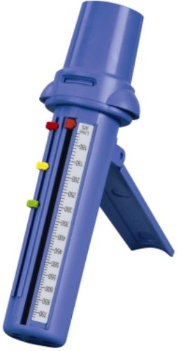 Mabis 40-900-000 Peak Flow Meter, Monitors asthma by measuring lung performance at home, Non-slip zone markers, Built-in handle, Pocket size design, Single patient use, Suitable for children and adults, No prescription required, Record the highest reading achieved twice a day, See how the peak flow varies from day-to-day, Share chart with doctor for better asthma management (40-900-000 40900000 40900-000 40-900000 40 900 000)