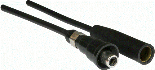 Metra 40-GM18 Aftmrkt Ant To GM Ant Cable, Aftermarket antenna to GM factory cable, UPC 086429019601 (40GM18 40GM1-8 40-GM18)