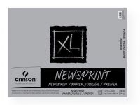Canson 400026820 XL 18" x 24" Newsprint 50-Sheet Pad (Fold Over); Rough textured newsprint pad for preliminary sketching in pencil or charcoal; 30 lb/49g; Fold over bound pad; 50-sheet; 18" x 24"; Shipping Weight 2.03 lb; Shipping Dimensions 18.00 x 25.75 x 0.3 in; EAN 3148950052735 (CANSON400026820 CANSON-400026820 XL-400026820 ARTWORK) 