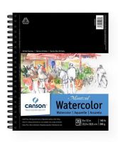 Canson 400054498 Artist Series-Montval 9" x 12" Cold Press Watercolor Pad (Side Wire); Cold press French paper performs beautifully with all wet media; Surface withstands scraping, erasing, and repeated washes; Mould made; Acid-free; Side wire bound pad; Cold press; 20 micro-perforated true size sheets; 9" x 12"; 140lb/300g; ; Shipping Weight 1.32 lb; Shipping Dimensions 12.01 x 10.24 x 0.47 in; EAN 3148950099303 (CANSON400054498 CANSON-400054498 ARTIST-SERIES-MONTVAL-400054498 ARTWORK) 