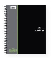 Canson 400059729 Artist Series 9" x 12" Drawing Pad (Side Wire); Traditional cream color; works well with pencil, color pencil, charcoal, pen and ink, and pastels; Suitable for final drawings; Medium texture; Pads have micro-perforated true size sheets; 90 lb/147g; Acid-free; Side wire bound; 60 sheets; 9" x 12"; Shipping Weight 1.81 lb; Shipping Dimensions 12.01 x 10.43 x 0.65 in; EAN 3148950103277 (CANSON400059729 CANSON-400059729 ARTIST-SERIES-400059729 ARTWORK) 