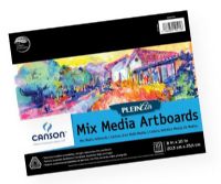 Canson 400061730 Plein Air 8" x 10" Plein Air Mixed Media Artboard Pad (Glue Bound); The perfect option for any fine artist looking to get outside!; Each pad has a foldover heavyweight cover and contains 10 rigid artboards that are laminated to high quality Canson mixed media art papers; 8" x 10"; Shipping Weight 1.47 lb; Shipping Dimensions 10.04 x 8.07 x 0.69 in; EAN 3148950105158 (CANSON400061730 CANSON-400061730 PLEIN-AIR-400061730 400061730 ARTWORK) 