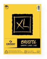 Canson 400061834 XL 9" x 12" Smooth Bristol Pad (Fold Over); Bright white bristol stock; Smooth surface is ideal for marker, pen, and ink; Fold over bound pad; 25-sheets; 100 lb/260g; Acid-free; 9" x 12"; Shipping Weight 1.32 lb; Shipping Dimensions 12.01 x 9.06 x 0.39 in; EAN 3148950105424 (CANSON400061834 CANSON-400061834 XL-400061834 ARTWORK) 