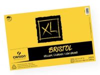 Canson 400061850 XL 11" x 17" Vellum Bristol Pad (Fold Over); Bright white bristol stock; The vellum (textured) surface is ideal for dry media such as pencil, charcoal, and pastel; Fold over bound pad; 25-sheets; 100 lb/260g; Acid-free; 11" x 17"; Shipping Weight 2.12 lb; Shipping Dimensions 17.03 x 11.02 x 0.49 in; EAN 3148950105608 (CANSON400061850 CANSON-400061850 XL-400061850 400061850 ARTWORK) 