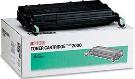 Ricoh 400394 Black Laser Toner Cartridge Type 2000 for use with Aficio AP2000 and AP2100 Printers, Up to 14000 standard page yield @ 5% coverage, New Genuine Original OEM Ricoh Brand, UPC 026649003943 (40-0394 400-394 4003-94) 