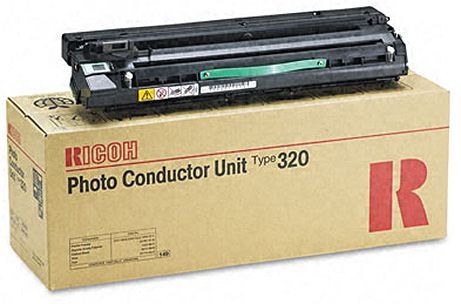 Ricoh 400633 Laser Photoconductor For Ricoh Aficio 220/270 Type 320, 6000 pages yield, Black, NEW Genuine Original OEM Ricoh Brand, UPC 708562726573 (400-633 400 633 4006)