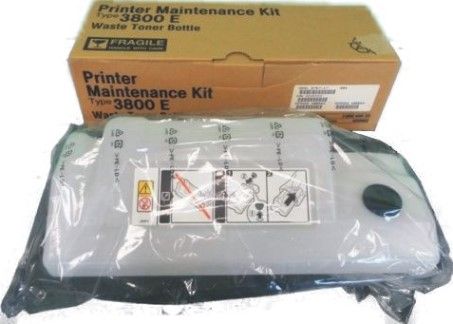 Ricoh 400662 Maintenance Kit Type 3800E for use with Aficio AP3800C and AP3850C Copier Machines, Up to 50000 standard page yield @ 5% coverage, Waste Toner Bottle, New Genuine Original OEM Ricoh Brand, UPC 026649006623 (40-0662 400-662 4006-62) 