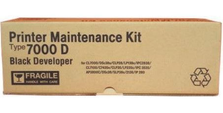 Ricoh 400962 Maintenance Kit Type 7000D for use with Aficio AP3800C, AP3850C, AP3850CD, AP3850CDT2 and CL7000 Printers; Up to 100000 standard page yield @ 5% coverage, New Genuine Original OEM Ricoh Brand, UPC 026649009624 (40-0962 400-962 4009-62) 