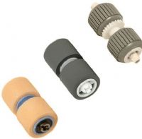 Canon 4009B001AA Exchange Roller Kit; For use with Canon DR-9050, DR-7550, DR-6050 Scanners; 250000 Pages Lifespan; Kit Includes 1 Pickup Roller, 1 Feed Roller, 1 Separation Roller; Dimensions 8" x 5" x 1"; Weight 6 oz; UPC 013305019745 (4009 B001 AA  4009-B001-AA  4009 B 001 AA  4009-B-001-AA)  