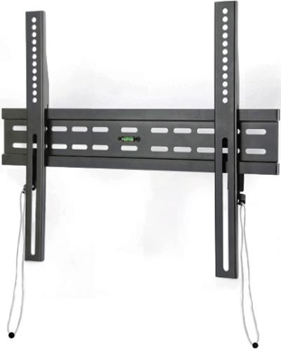 Level Mount 400F Ultra Slim Flat Fixed Panel Mount Fits Flat Panel TVs 10-40 and up to 200 Lbs., For Indoor/Outdoor use, UL Listed/Approved, Only .5 from the wall, Built-in Bubble Level, Stud Finder & all Hardware included, Fixed Position, Extension Arms included, 2 piece design, Matte Black Powder-Coat Finish, Mounts to Wood, Concrete or Metal, UPC 785014013962 (40-0F 400-F)
