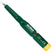 Extech 401050 AC/DC Voltage Detector, Contact AC Voltage from 70 to 250VAC, Non-contact AC Voltage from 70 to 600VAC, Contact DC/Polarity Check from 1.5 to 36VDC, Continuity Check from 0 to 5M Ohms, Self Test insures proper battery installation and bettery life, Complete with two button batteries (401-050 401 050)