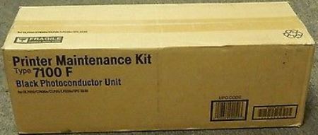 Ricoh 402051 Maintenance Kit Type 7100F for use with Aficio CL7100 Laser Printer, Up to 50000 standard page yield @ 5% coverage, New Genuine Original OEM Ricoh Brand, UPC 026649020513 (40-2051 402-051 4020-51) 